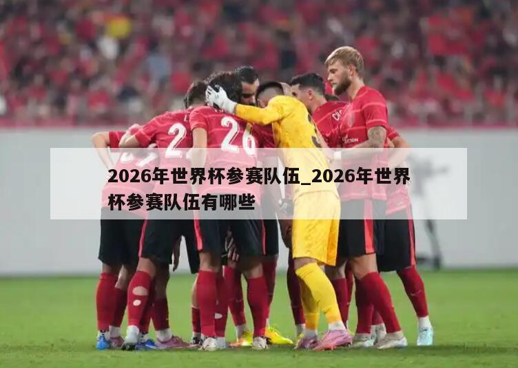 2026年世界杯参赛队伍_2026年世界杯参赛队伍有哪些