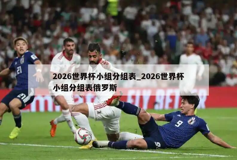 2026世界杯小组分组表_2026世界杯小组分组表俄罗斯